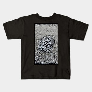 Charcoal Madness Wasp Nest Kids T-Shirt